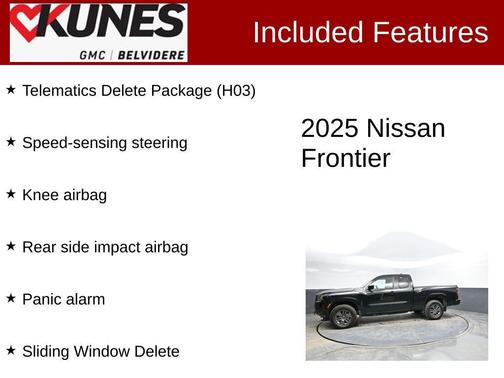 2025 Nissan Frontier SV