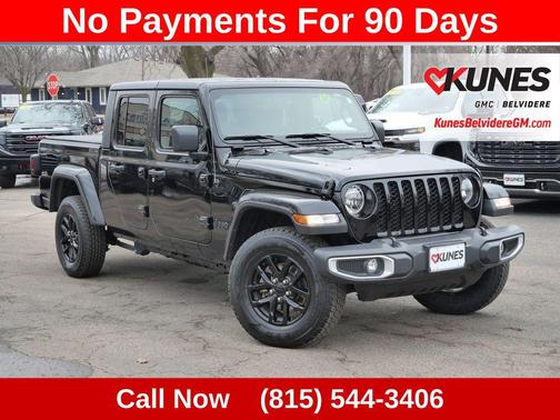 Black Clearcoat 2021 Jeep Gladiator Sport