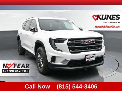 Summit White 2026 GMC Acadia Elevation FWD