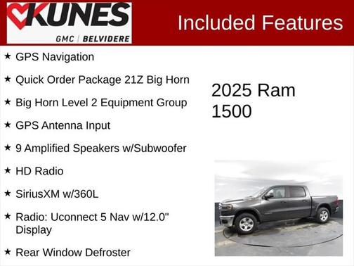 2025 RAM 1500 Big Horn/Lone Star