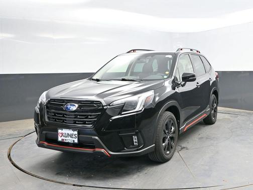Crystal Black Silica 2022 Subaru Forester Sport