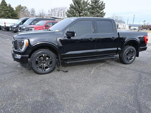 Agate Black Metallic 2021 Ford F-150 Lariat