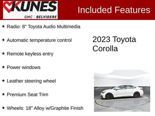 2023 Toyota Corolla SE