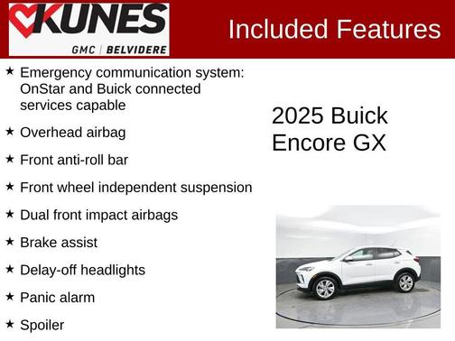 Summit White 2025 Buick Encore GX Preferred