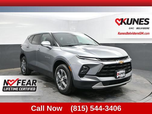 Sterling Gray Metallic 2025 Chevrolet Blazer 2LT