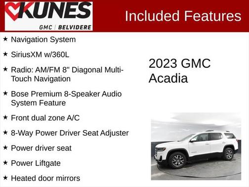 2023 GMC Acadia AWD SLT