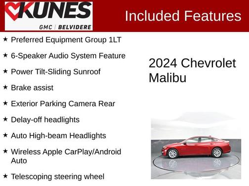 2024 Chevrolet Malibu FWD 1LT