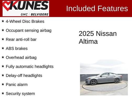 2025 Nissan Altima SR FWD