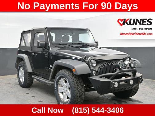 Black Clearcoat 2015 Jeep Wrangler Sport