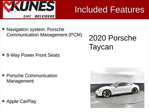 2020 Porsche Taycan 4S
