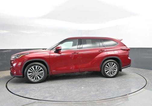 Ruby Flare Pearl 2021 Toyota Highlander Hybrid Platinum