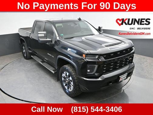 Black 2021 Chevrolet Silverado 2500 Custom