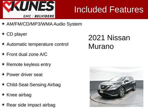 2021 Nissan Murano SV Intelligent AWD