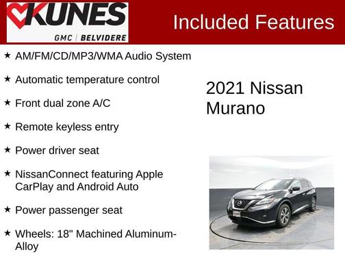 2021 Nissan Murano SV Intelligent AWD