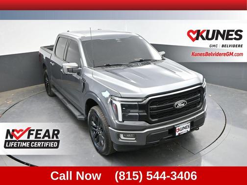 Carbonized Gray Metallic 2024 Ford F-150 Lariat