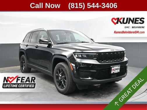 Diamond Black Crystal Pearlcoat 2025 Jeep Grand Cherokee Altitude