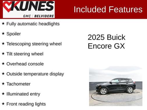 Ebony Twilight Metallic 2025 Buick Encore GX Preferred