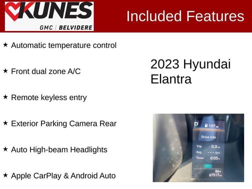 2023 Hyundai ELANTRA SEL