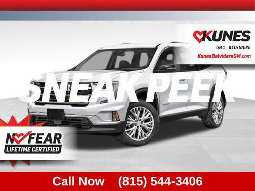 Summit White 2027 GMC Acadia AWD Elevation