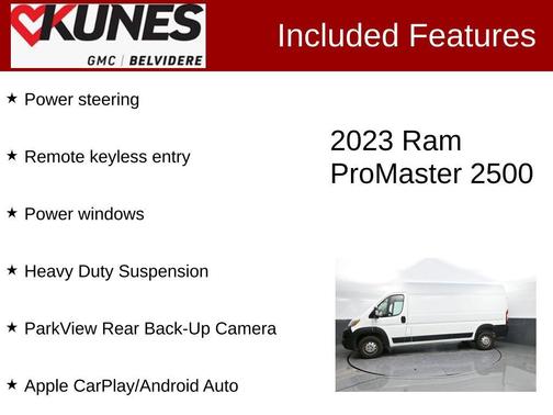 2023 RAM ProMaster 2500 High Roof