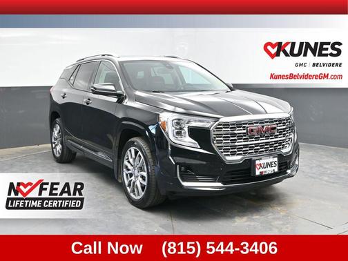 Ebony Twilight Metallic 2023 GMC Terrain Denali