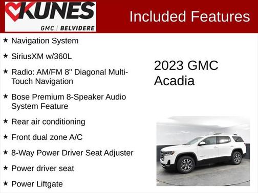 2023 GMC Acadia AWD SLT