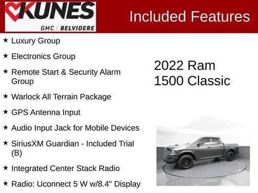 2022 RAM 1500 Classic SLT