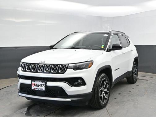 Bright White Clearcoat 2025 Jeep Compass Limited