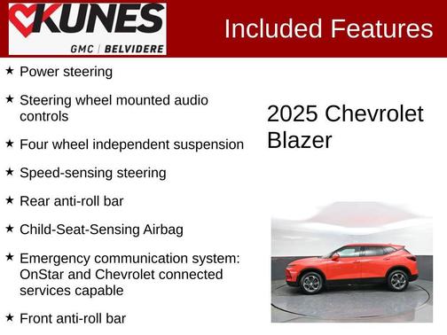 Habanero Orange 2025 Chevrolet Blazer 2LT