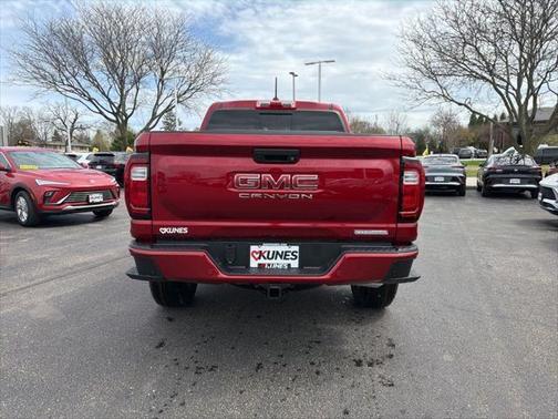 Volcanic Red Tintcoat 2026 GMC Canyon Elevation