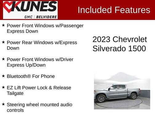 Sterling Gray Metallic 2023 Chevrolet Silverado 1500 RST