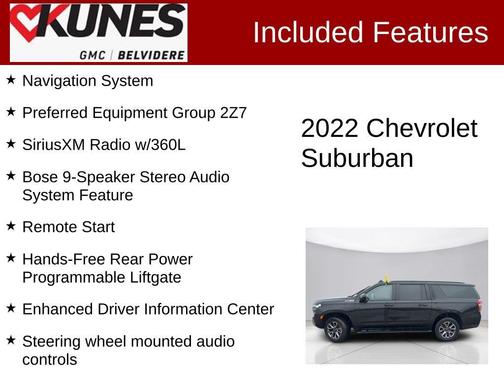 2022 Chevrolet Suburban 4WD Z71