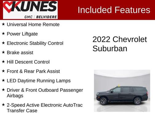 2022 Chevrolet Suburban 4WD Z71