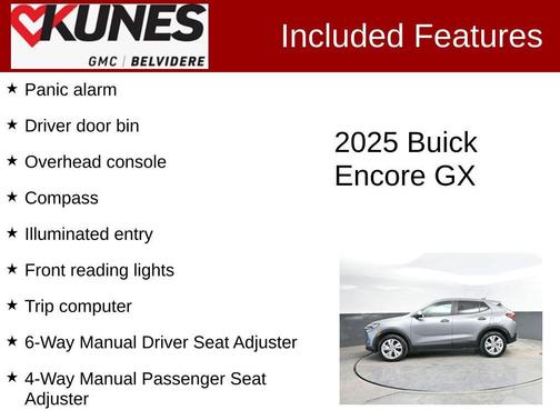 Moonstone Gray Metallic 2025 Buick Encore GX Preferred