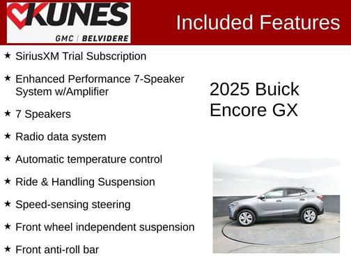 Moonstone Gray Metallic 2025 Buick Encore GX Preferred