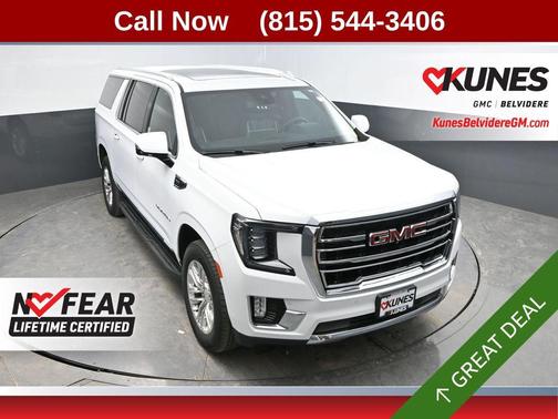 Summit White 2023 GMC Yukon XL SLT
