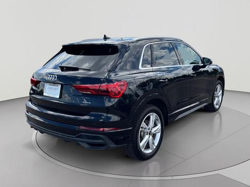 Mythos Black Metallic 2023 Audi Q3 45 S line Premium Plus