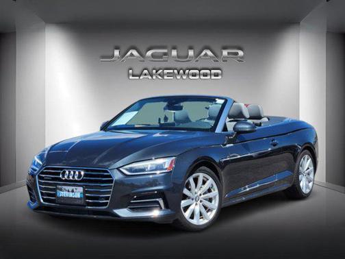Manhattan Gray Metallic/Black Roof 2018 Audi A5 2.0T Premium Plus