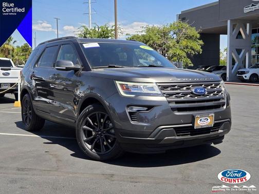 Magnetic Metallic 2018 Ford Explorer XLT
