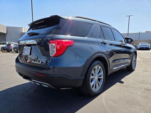 Stone Blue Metallic 2023 Ford Explorer XLT