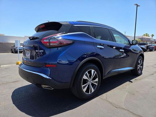 Deep Blue Pearl 2020 Nissan Murano SV Intelligent AWD
