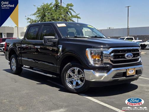 Agate Black Metallic 2021 Ford F-150 XLT