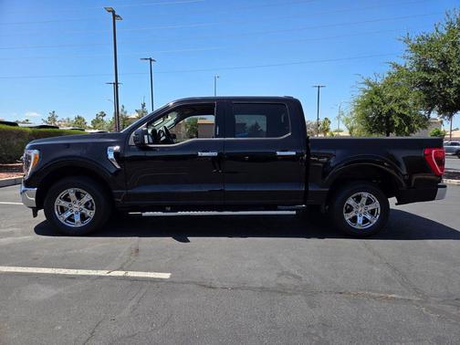 Agate Black Metallic 2021 Ford F-150 XLT