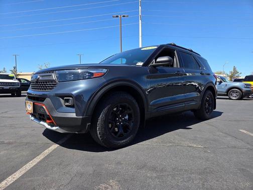Stone Blue Metallic 2022 Ford Explorer Timberline