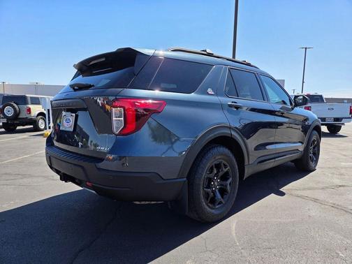 Stone Blue Metallic 2022 Ford Explorer Timberline