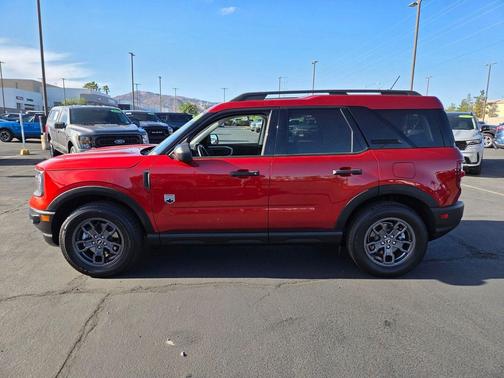 Hot Pepper Red Tinted Clearcoat 2022 Ford Bronco Sport Big Bend