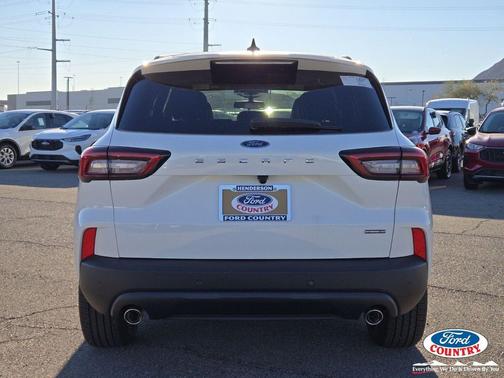 star white metallic tri-coat 2026 Ford Escape ST-Line Select