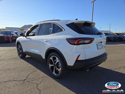 star white metallic tri-coat 2026 Ford Escape ST-Line Select