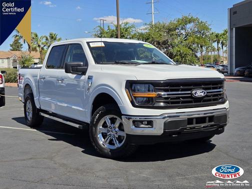 Oxford White 2025 Ford F-150 XLT