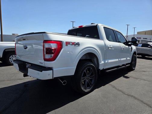 Star White Metallic Tri-Coat 2022 Ford F-150 Lariat